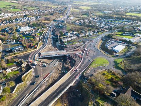 A465 Dowlais Top to Hirwaun section 5 6 Traffic Wales